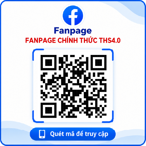 Mã QR Fanpage Facebook – Fanpage ĐGNL Bộ Công an THS4.0